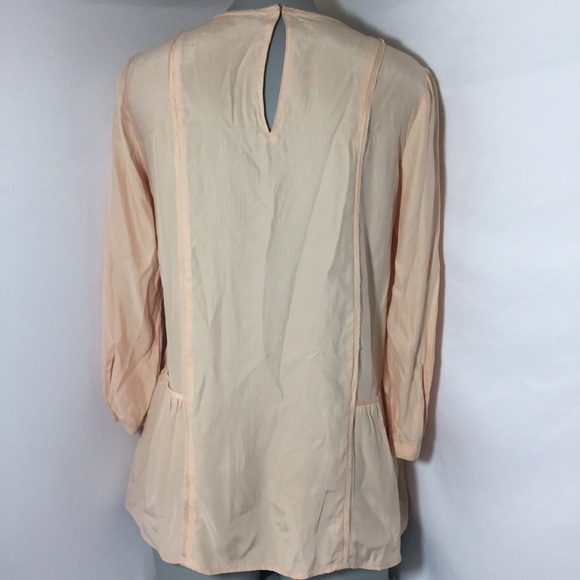 Madewell 100% Silk Long Sleeve Etude Blouse - Picture 4 of 5